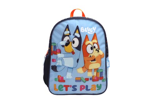 MOCHILA ESCOLAR BLUEY 12 SAND PRINT UNI